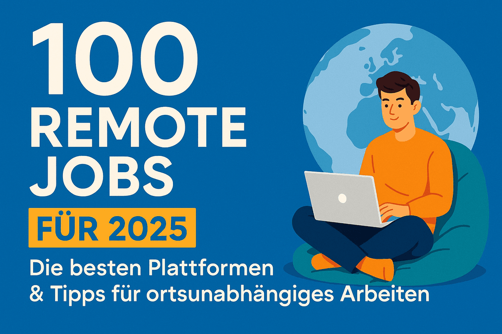 100 Remote Jobs für 2025 – Die besten Plattformen & Tipps für ortsunabhängiges Arbeiten