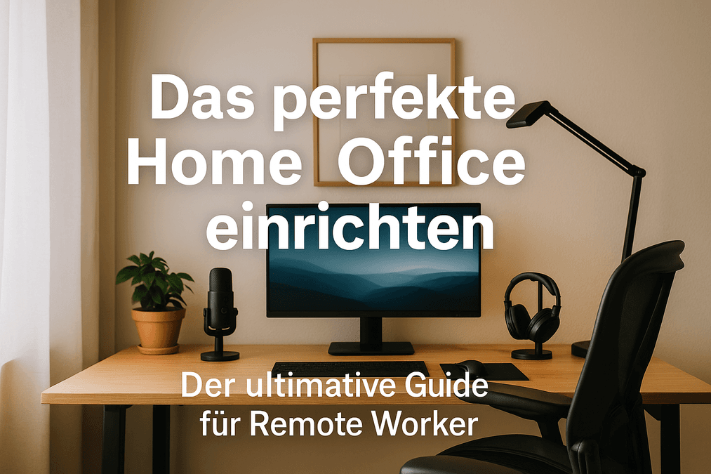 Das perfekte Home Office einrichten: Der ultimative Guide für Remote Worker